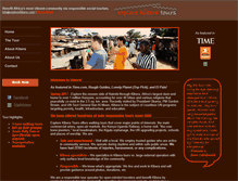 Tablet Screenshot of explorekibera.com